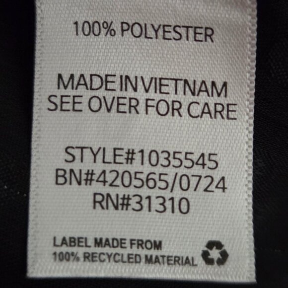 NWT BCX Juniors Round-Neck Sheer Flare-Sleeve Blouse XS - Picture 10 of 10